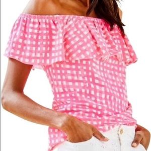 Lilly Pulitzer La Fortuna Off Shoulder XL